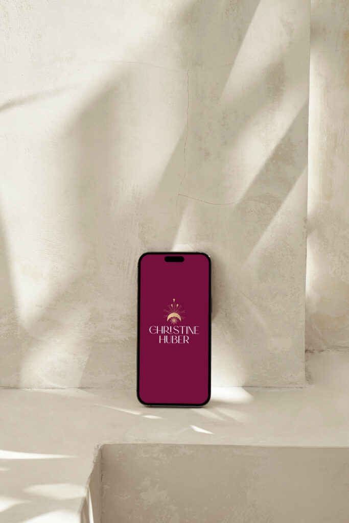 Christine huber mock up brand design 02