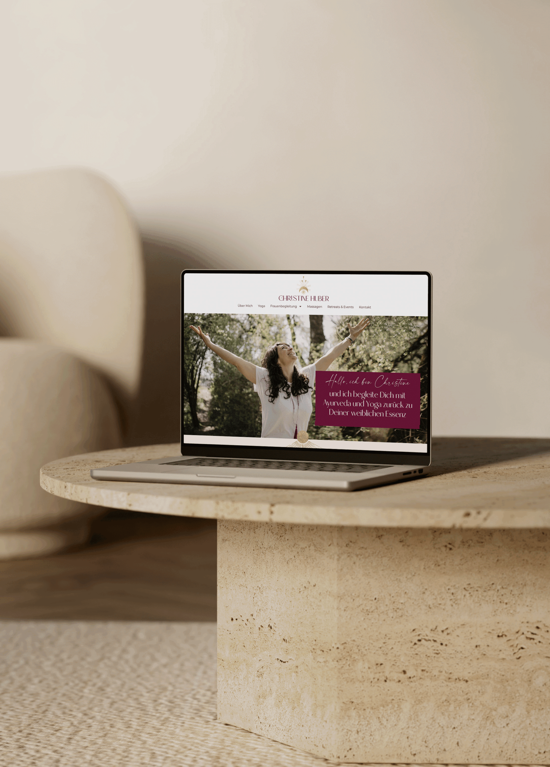 Christine huber mock up website 03