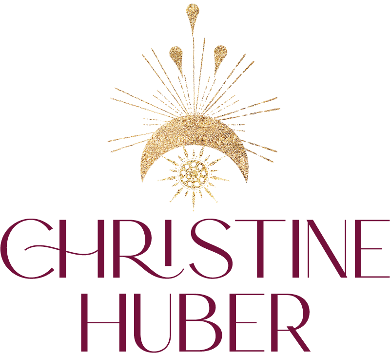Christine huber logo v1 purple