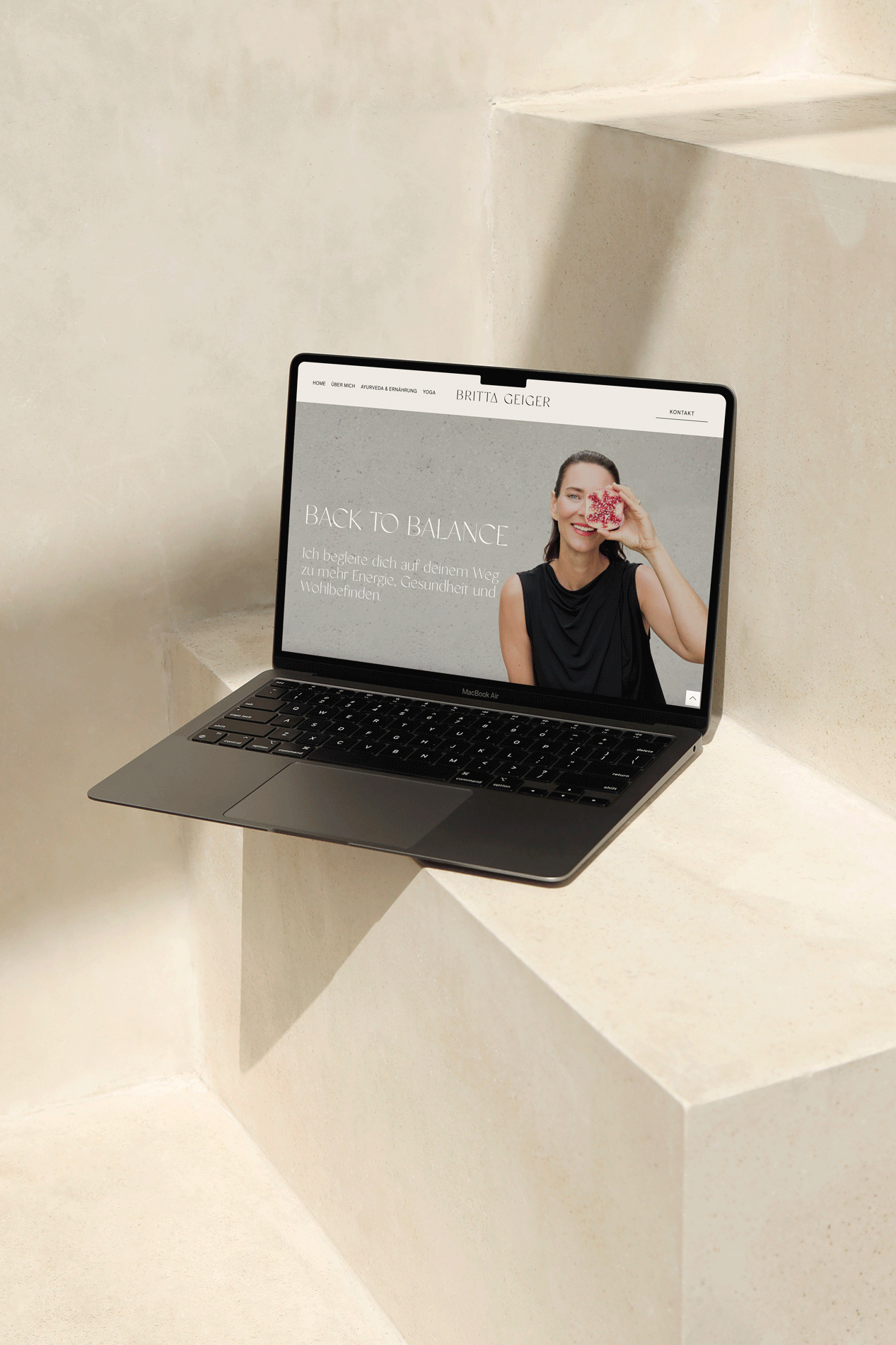 Nori holistic design studio portfolio britta geiger mockup